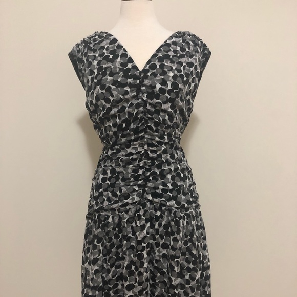 IMNYC Patterned Ruched Dress - Picture 2 of 7